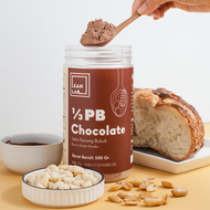 Lean Lab 1/3PB Chocolate 500gr Peanut Butter Powder / Selai Kacang Bubuk (Vegan Gluten Free Low Fat)