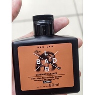 Bad Lab Caveman Cleaner is a 3-in-1 hair, face, and body wash 80ML + (Travel use)
