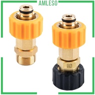 [Amleso] Quick Connect Adapter Cleaning Machine Household Pressure Washer Connector