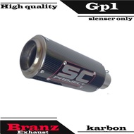 Racing Exhaust Sc project carbpn slinser only NINJA250 R25 MT25 CBR250 CBR250R ZX25R