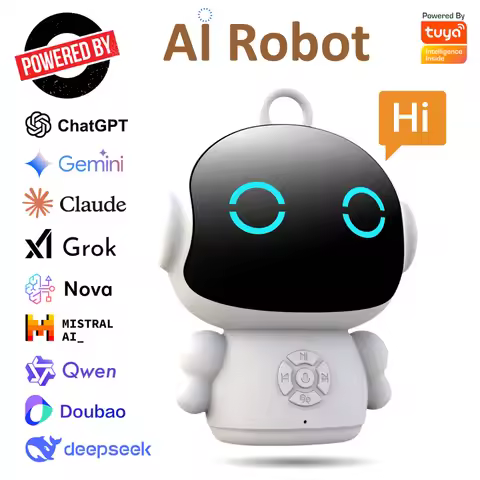 Tuya Smart AI Robot WiFi Early Education Toys for Children Speech Recognition & Voice Interactive Ed