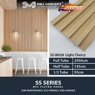 SMJ Concept® SS Series Fluted Wall Panel 132x15x2950mm | Waterproof & Eco-Friendly for Interior Wall
