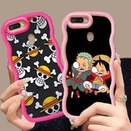 MERAH A-23 One Piece Casing for OPPO A12 A12S A5S A11K F9 Pro Black Red Pink CaseA7