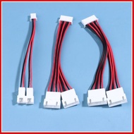 (COD) XH2.54MM Y-Splitter Cable Male To 2 Female Connector 26AWG Power Extension Cord 2/3/4/5/6 Pin 