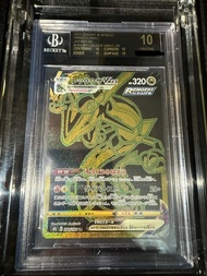 BGS 黑10 烈空座  Black label  Rayquaza  Vmax  284/184 UR