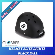 (GL507-120) Globber, Helmet Evo Lights - Black 8 Ball gukc