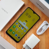 Hp Second Oppo A7 4/64GB FULLSET Handphone Bekas Second