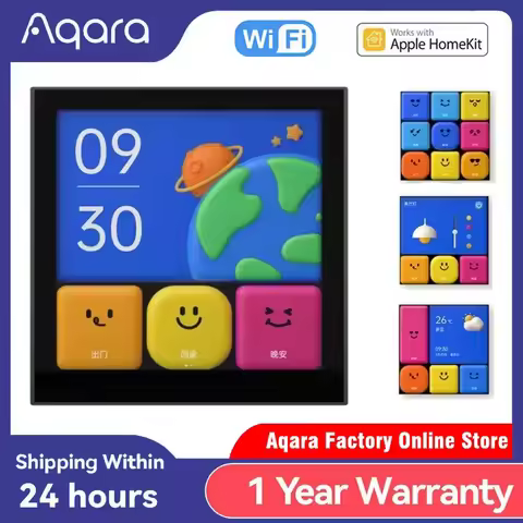 2025 Aqara Magic Switch S1E Smart Home Touch Control Scene Panel Touch Panel Voice Control Remote Sw