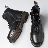 Dr. Martens Side zipper Martin Men Boots Calf Boots Plus Size High Tops Shoes Couple Unisex Boots 7YHO