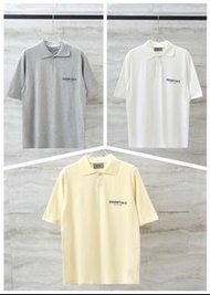 FOG ESSENTIALS 3m反光壓花翻領POLO短袖