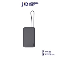 POWER BANK (แบตเตอรี่สำรอง) AUKEY SPARK SLING SLIM 10000mAh (PB-Y53) WITH BUILT IN USB-C CABLE (DARK