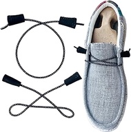 Lopau Laces Replacement Compatible with Hey Dude, Replacement Laces for Dudes Shoes, Elastic Shoe St