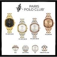 Paris Polo Club นาฬิกาผู้หญิง   สายสเตนเลส รุ่น PPC-230712 *ส่งฟรี*
