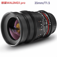 德國WALIMEX pro 85mm T1.5大光中望遠電影鏡頭NIKON接環Samyang高精度品牌：威攝/Walim