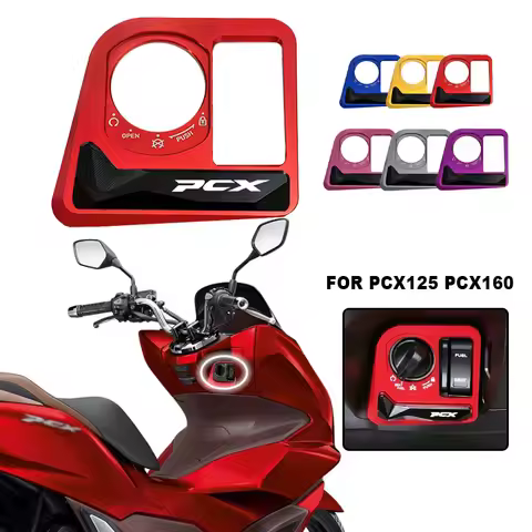 For HONDA PCX125 PCX160 PCX 125 160 2021-2024 Motorcycle Lgnition Key Lock Cap Cover Scooter Switch 