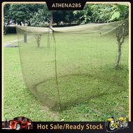 Outdoor Single Mosquito Net Portable Army Green Folding Bed Tent for Camping