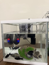 魚缸 濾水器 燈 暖管 全套 小型魚缸全套