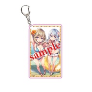 Keychain Tsubaki & Hiyori-Welcome To The Popular Classroom (Only) The Elite [Classroom Of The -Acryl