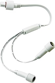 Y-Shaped Extension Cable,IP68 Waterproof 3 Pin 1 Female to 2 Male Splitter,Compatible with Govee Per