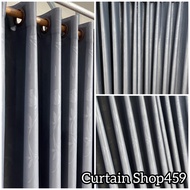 New ผ้าม่านหน้าต่าง ผ้าม่านสำเร็จรูป ผ้าม่านกันยูวี ม่านตาไก่ แพ็ค 1 ผืน(Curtain Shop459)