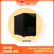 [ASCOFF] (Ready Stock) Asustor Nimbustor 2 AS5202T Server | Intel Celeron J4005 | DDR4-2400 2GB Max 