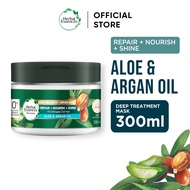 Herbal Essences Bio Renew Deep Treatment Hair Mask Repair Aloe & Argan Oil Haircare 300ml