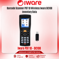 Barcode Scanner PDT 1D Wireless Iware DC108 / DC-108 Inventory Data