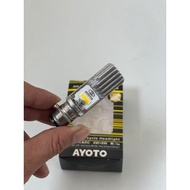 ((YUK)ORDER!!)) Lampu Depan Led Motor AYOTO KUNING M2A H6 AC/DC All