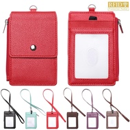 {Yuyu Bag} 1Pc Men Women RFID Protection Bank Card Holder ผู้ใหญ่ Kids Business Name Badge Identity Cards Cover With Lanyard