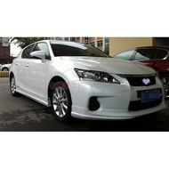 Suitable for CT200h Small Surrounded Toms Modified Large Body Aerodynamic Kit Front Bumper Side Skir