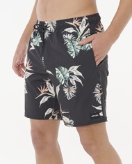 RIPCURL กางเกงว่ายน้ำ ผู้ชายสีดำ 0CEMBO PARADISE VOLLEY  2025-S1