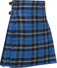 8 Yard Mens Kilt – Authentic Tartan Kilt for Men Highland Outfit for Weddings & Traditional Scottish