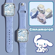 Sanrio Cinnamoroll Strap For Apple Watch Band 44Mm 40Mm 45Mm 41Mm 38Mm 42Mm Silicone Solo Loop