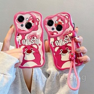 For Tecno Spark Go 1 Tecno Pop 9 4G Case Luxury Water Wave Silicone Shockproof Hand Rope Tecno Spark