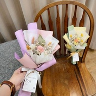乾燥花束【小花束】 生日花束 玫瑰花束 畢業花束 感謝禮物