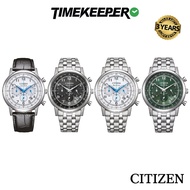 Citizen Eco Drive Chronograph White Dial Men's Watch CA4630-02A/ CA4630-53A/ CA4630-53X/ CA4630-53E 