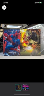 現貨 全新1/6HOTTOYS MMS658+ACS013 The Amazing Spider-Man2蜘蛛俠 決戰電 魔 The Amazing Spider-Man & Lizard Set