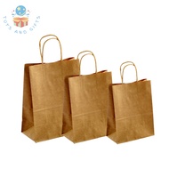 Kraft Paper Bags Paper Bag with Handles Birthday Party Goodie Bag Paper Bags for Gift