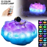 New Style LED Colorful Cloud Light Moon Light Astronaut Remote Control Night Light Cloud Auspicious 