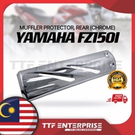 YAMAHA FZ150I MUFFLER PROTECTOR, REAR (CHROME) FZ150I V1 EXHAUST EKZOS