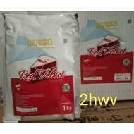 Redvelvet Crumble Cookies 1 kg (Bureo)