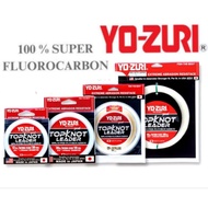 Yozuri Topknot 100% Super Fluorocarbon Leader Line/Perambut Tali Hantu 30yds (15lbs/20lbs/30lbs/40lb