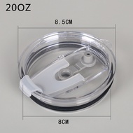Cup Lid Straw Universal 12oz 16oz 20oz 30oz Car Cup Lid Transparent Sealed Leak-Proof Plastic Cup Li