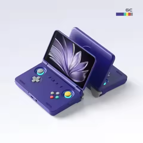 New Flip 2 Handhelds Game Consoles WiFi 6 SD865 5.5-Inch OLED Touch Screen Portable Mobile Retro Gam