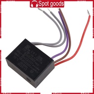 WIN CBB61 Ceiling Fan Capacitor 4 5uf+6uf+6uf 5 Wire 250V 5 Speed Starting Capacitor