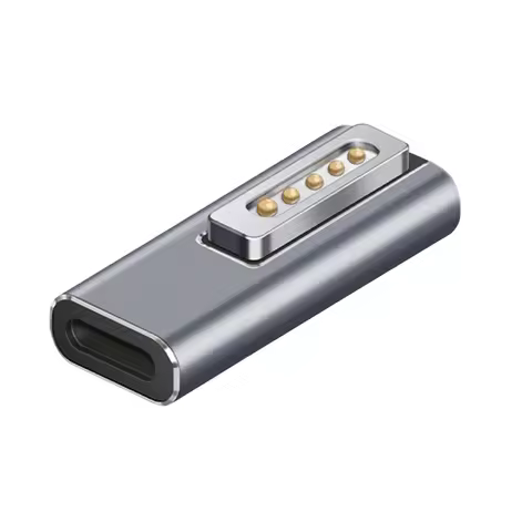 Female Fast Charging Plug Converter Type C Female PD Adapter for Magsafe 2 MacBook Pro Magnet Plug C