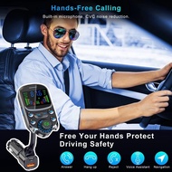 Bluetooth Car USB Charger, 30W PD/QC, Hands-Free Calling, Wireless Receiver, TF Card, BC86 MP3 Trans