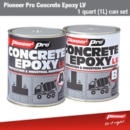 Pioneer Pro Concrete Epoxy Low Viscosity for Construction 1L Set (1 Quart)
