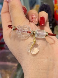 Vòng tay lu thống hồ ly cỏ 4 lá mic điếu ngũ phúc tài lộc bình an may mắn