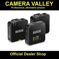 Rode Wireless GO III / Wireless GO II Dual 2-Person Compact Digital Wireless Microphone System